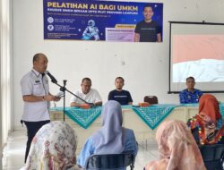 25 Pelaku UMKM Provinsi Lampung Ikuti Pelatihan Artificial Intelligence (AI)