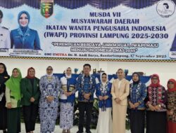 Hadiri Musda IWAPI, Nurhasanah Dorong Perempuan Jadi Pilar Pembangunan Daerah