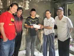 Sikambara Peduli Salurkan Bantuan untuk Korban Kebakaran di Way Dadi Baru