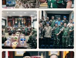 Gubernur Rahmat Mirzani Djausal Jadi Warga Kehormatan Dari PUSPOM AD Serta Terima Pin Emas Polisi Militer