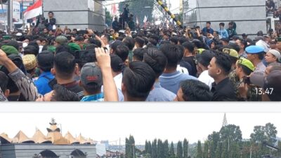 Gubernur Terima Tuntutan Strategis Disuarakan dalam Aksi Damai di DPRD Lampung