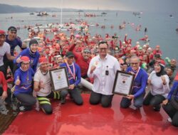 Upacara Jelang 17 Agsutus, Gubernur Diganjar Rekor MURI