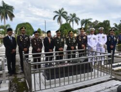 Lanal Lampung Laksanakan Ziarah Nasional Di TMP Dalam Rangka HUT TNI 80