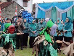 Ketua TP PKK Provinsi Lampung Canangkan Desa Rejomulyo Jadi Desa Tapis, Wujudkan Keluarga Sejahtera dari Desa