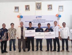 Launching Mustahik Income Generating Program YBM BRILiaN BRI Region 5 Bandar Lampung Sentra Pesawaran