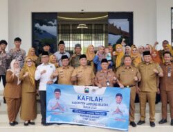 Lampung Selatan Berangkatkan Kafilah MTQ Tingkat Provinsi, Wabup Syaiful Tegaskan Penguatan Identitas Religius Daerah