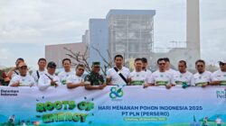 PLN NP UP Bandar Lampung Berpartisipasi dalam Kegiatan “Tanam 250 Pohon di UP Sebalang”, Perkuat Komitmen Transisi Energi dan Keberlanjutan Lingkungan