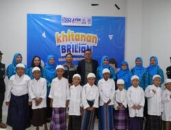 HUT ke-130 Tahun BRI, YBM BRILiaN Region 5 Bandar Lampung Selenggarakan Khitanan Massal di Bandarjaya
