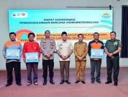Hadapi Ancaman Hidrometeorologi, Pemkab Lampung Selatan Perkuat Sinergi Lintas Sektor