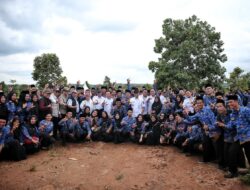 Gubernur Lampung Ajak 863 PPPK Paruh Waktu Tanam Pohon di Taman Kehati Kotabaru