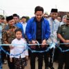 Jalan Kota Baru-Sinar Rejeki Diresmikan, Bupati Egi Tegaskan Pembangunan Jalan Bertahap dan Berkeadilan