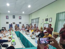 PTPN I Reg.7 Kebun Way Lima Sambut Silaturahmi Tokoh Adat Way Lima