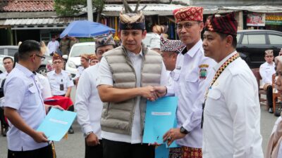 Dilantik di Tengah Pasar, Bupati Egi Ingatkan Pejabat soal Realitas Pengabdian