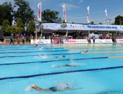 1.300 Peserta Ramaikan Kejuaraan Renang di Kolam Renang Pahoman