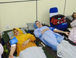 PLN Nusantara Power UP Bandar Lampung Gelar Pemeriksaan Kesehatan dan Donor Darah dalam Rangka Bulan K3 Nasional