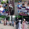 Cara Ceria Anak TK IT Al Mumtaza Sambut Ramadan, Pawai Jalan Kaki Keliling Kompleks Pemkab Lampung Selatan