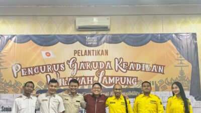 PD AMPG Provinsi Lampung Hadiri Pelantikan Pengurus GK Wilayah Lampung Periode 2026-2030 