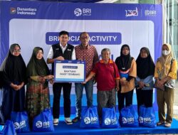 BRI Region 5 Bandar Lampung Berbagi Paket Sembako untuk Masyarakat, Wujud Kepedulian dan Kebersamaan