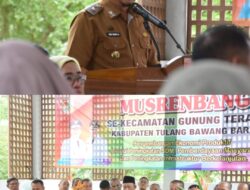 Keterbatasan APBD Jadi Alarm, Pemkab Tubaba Pangkas Program demi Ekonomi Rakyat