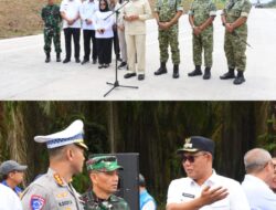 Wabup Tubaba Saksikan Langsung, Jalan Tol di Lampung Disulap Jadi Runway Darurat
