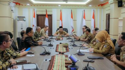 Terima Jajaran Pengurus Kagama Lampung, Gubernur Rahmat Mirzani Djausal Dorong Penguatan Kolaborasi Lintas Sektor 