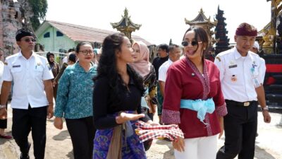 Kagum Lihat Kreativitas Pemuda Way Panji, Zita Anjani Siapkan Festival Ogoh-Ogoh Terbesar di Lampung Selatan