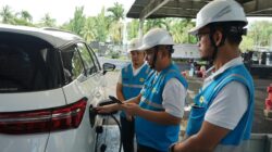 Penggunaan SPKLU Meningkat Pesat, PLN UID Lampung Tinjau Kesiapan SPKLU di Jalur Mudik Lebaran 2026