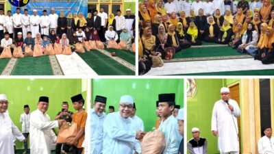 Pererat Silaturahmi, FKPPI Provinsi Lampung Berbagi Tali Asih dan Ratusan Paket Sembako di Bulan Ramadhan 1447 H