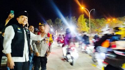 Pukul 00.15 Saat Banyak Terlelap, Bupati Egi Berdiri di Tengah Pemudik Motor: Mengawal Harapan Pulang Selamat