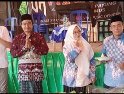 Halal Bihalal,Pekon Kali Miring Gemakan Semangat Bergotong Royong 