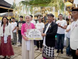 Wagub Jihan Nurlela Hadiri Mahasabha XIV KMHDI di Lampung Timur, Dorong Peran Mahasiswa Hindu dalam Pembangunan Bangsa