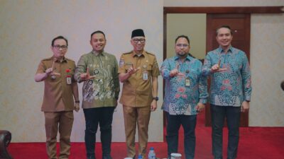 Gubernur Rahmat Mirzani Djausal dengan Pertamina Patra Niaga Regional Sumbagsel:  Ketersediaan BBM dan LPG di Lampung Aman 
