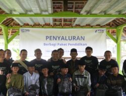 YBM BRI Region 5 Bandar Lampung Andreas Chandra Santoso Salurkan Bantuan Pendidikan di Nurul Huda Sekincau