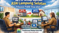 Mulai Besok, ASN Lampung Selatan WFH Tiap Jumat, Pemkab Pastikan Pelayanan Publik Tetap Jalan, Ini Skemanya!
