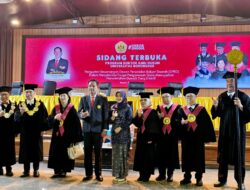 Darlian Pone Raih Gelar Doktor Ilmu Hukum Universitas Borobudur dengan Predikat Cumlaude