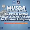 Musda BM PAN Serentak Se-Lampung, 60 Kader Utamakan Musyawarah Mufakat