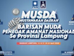 Musda BM PAN Serentak Se-Lampung, 60 Kader Utamakan Musyawarah Mufakat