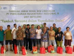 Holding Perkebunan Nusantara Perkuat Sinergi Sosial, PTPN I Regional 8 Salurkan Bantuan di Morowali Utara