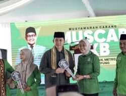 PKB Lampung Gelar Muscab di Pantai Sebalang, Bagikan Mobil BAGUNA untuk Layanan Warga