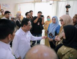 Wagub Jihan Nurlela Dampingi Wamenkes Benjamin Paulus Octavianus dan Wamendagri Akhmad Wiyagus Tinjau Fasilitas Pelayanan Kesehatan