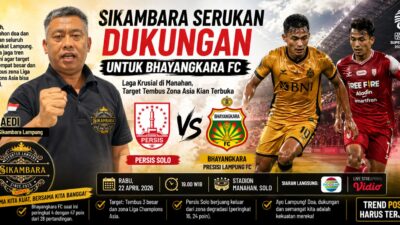 Sikambara Serukan Dukungan untuk Bhayangkara FC