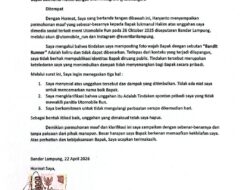 Permintaan Maaf Kepada Bapak Lukmanul Hakim