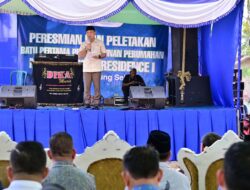 Wabup Syaiful Resmikan Pembangunan Menara Siger Residence I, Dorong Akses Hunian Layak