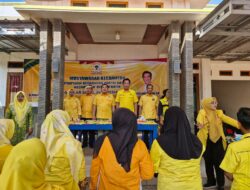 Nurkholis Pimpin Kepengurusan Baru Partai Golkar Kecamatan Negara Batin Melalui Muscam