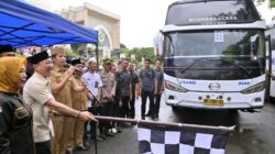 413 Jemaah Calon Haji Lampung Selatan Diberangkatkan, Bupati Egi: Jaga Kesehatan dan Nama Baik Daerah