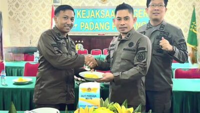 Kejari Padang Panjang Gelar Upacara HUT PERSAJA Ke-75, Dalam Mengawal Kedaulatan