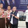 Kunjungi SMA Kebangsaan, Menko Pangan Zulkifli Hasan Tekankan Mental Berani dan Disiplin bagi Generasi Muda