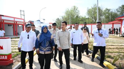 Gubernur Mirza Dampingi Wapres,  Tinjau KNMP Desa Margasari