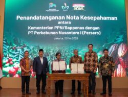 Menteri PPN/Bappenas : PTPN I (Persero) Domain Ketahanan Pangan dan Energi