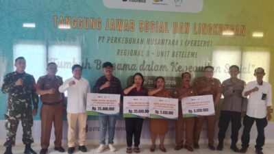 Holding Perkebunan Nusantara Pererat Silaturahmi dengan Warga Po’ona melalui Program TJSL PTPN 1 Regional 8